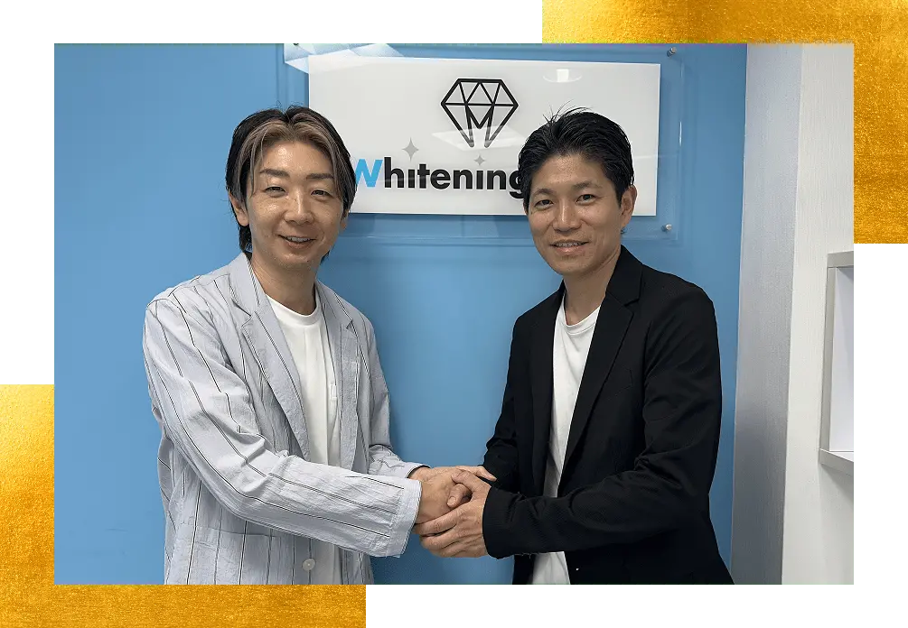 佐藤和也氏と握手している画像